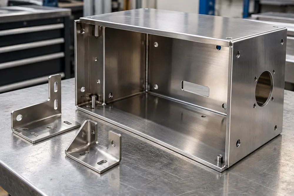 Metal Fabrication component in a commercial setting